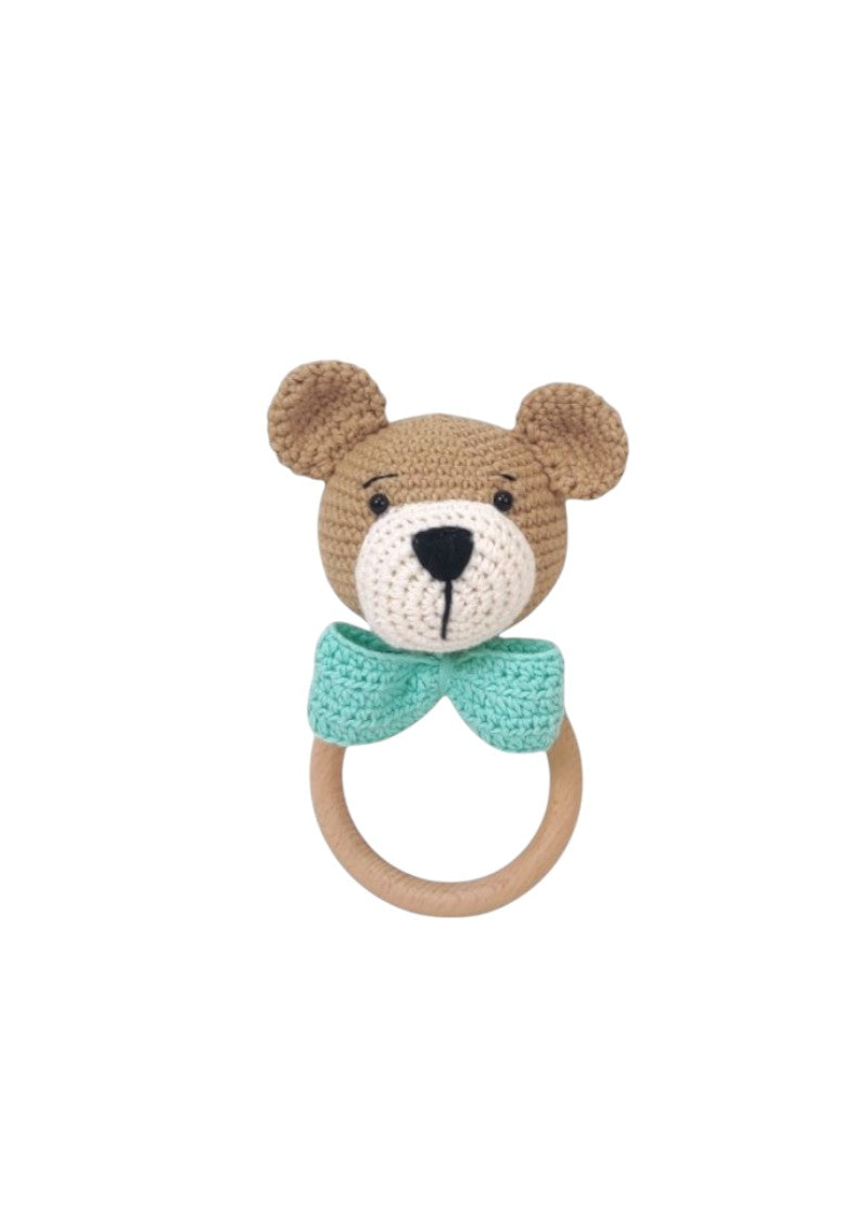 Freddie - Teddy Rattle image 0