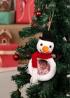 Snowman Photo Ornament image 1