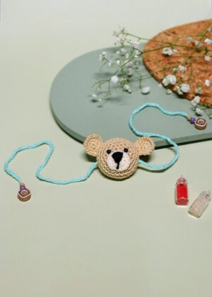 Teddy Hug Rakhi (Blue)