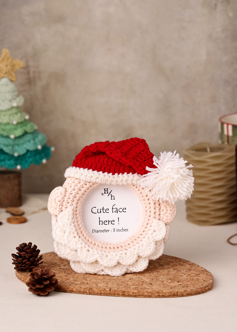 Santa Photo Ornament