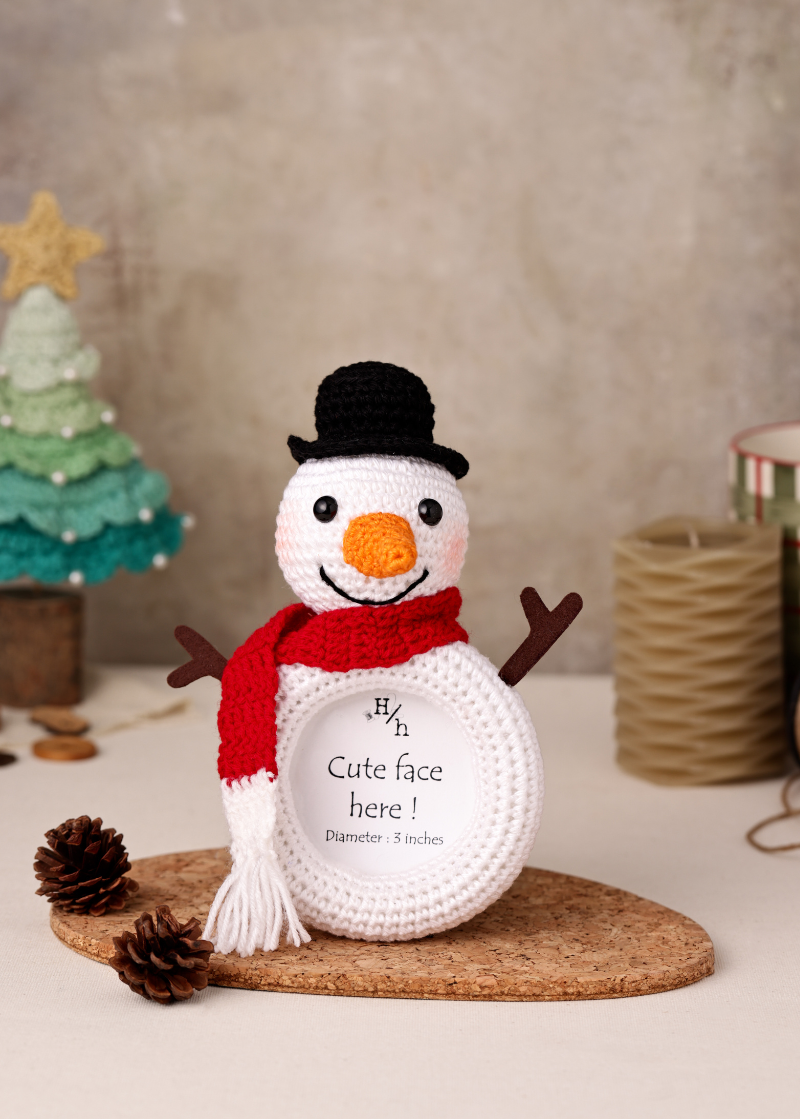Snowman Photo Ornament