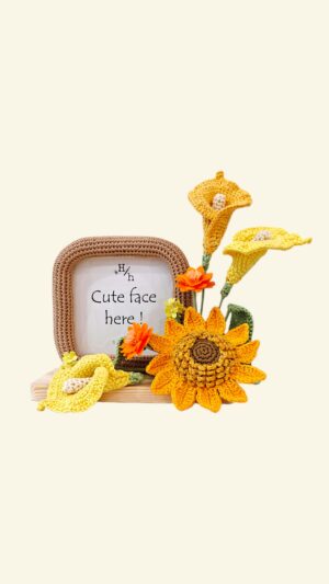 Sunny Flowers Frame