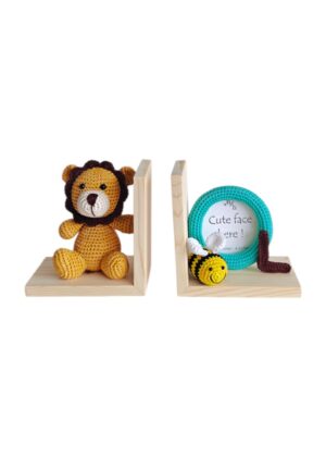Lion Cub Book Ends